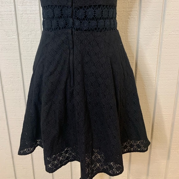 Free People Easy Breezy Black Mini Dress, size 2. - Picture 4 of 5
